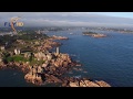 Vidéo aérienne de Trégastel dans les Côtes d'Armor filmé par un drone