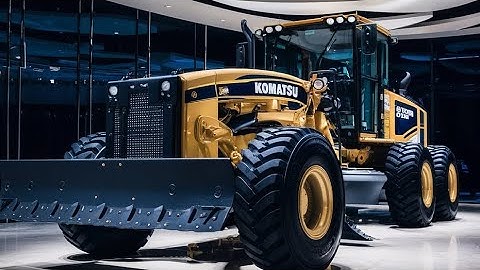 Introducing the KOMATSU GD675-7 Motor Grader | Unmatched Precision and Power!