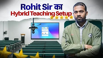 Hybrid Teaching Classroom Setup 2025🔥 | Offline + Online Teaching एक साथ कैसे करें ? @scsonline82