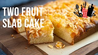 Two Fruit Slab Cake | Everyday Gourmet S11 Ep77