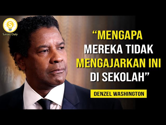 Nasihat Hidup Denzel Washington Tentang Kegagalan dan Kesuksesan - Subtitle Indonesia - Inspirasi class=