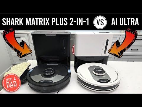 Shark Matrix Plus 2-in-1 VacMop Vs. Shark AI Ultra Matrix Robot Vacuum Comparison
