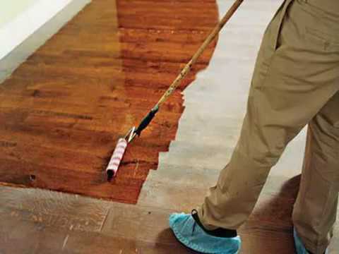 Wood Floor Sanding And Varnishing Youtube