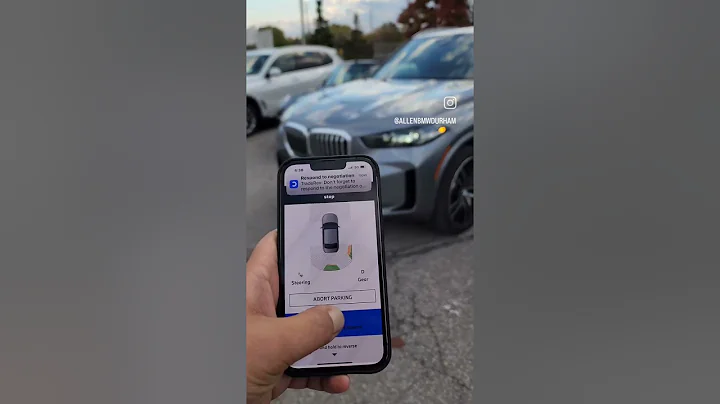HOW TO BMW - Remote Control Parking via My BMW App