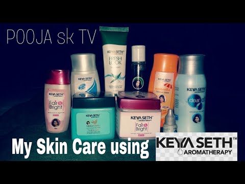 ||Day to night Skin care Routine using Keya Seth Aromatherapy Products||Haul Video||
