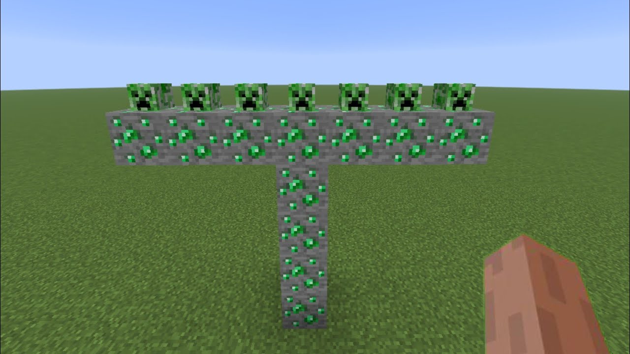 What if you create creeper boss in minecraft - YouTube