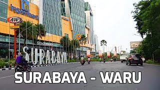 The Journey from Surabaya to the Waru Roundabout in Sidoarjo | Indonesian Motovlogger