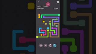 Linedoku:Color Connect(Master) level 18 | Linedoku:Color Connect | Linedoku - logic puzzle game screenshot 5