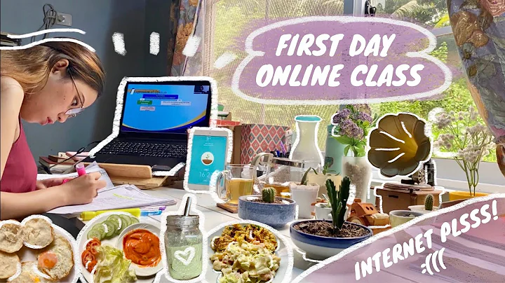 Productive online class (an attempt) + healthy mea...