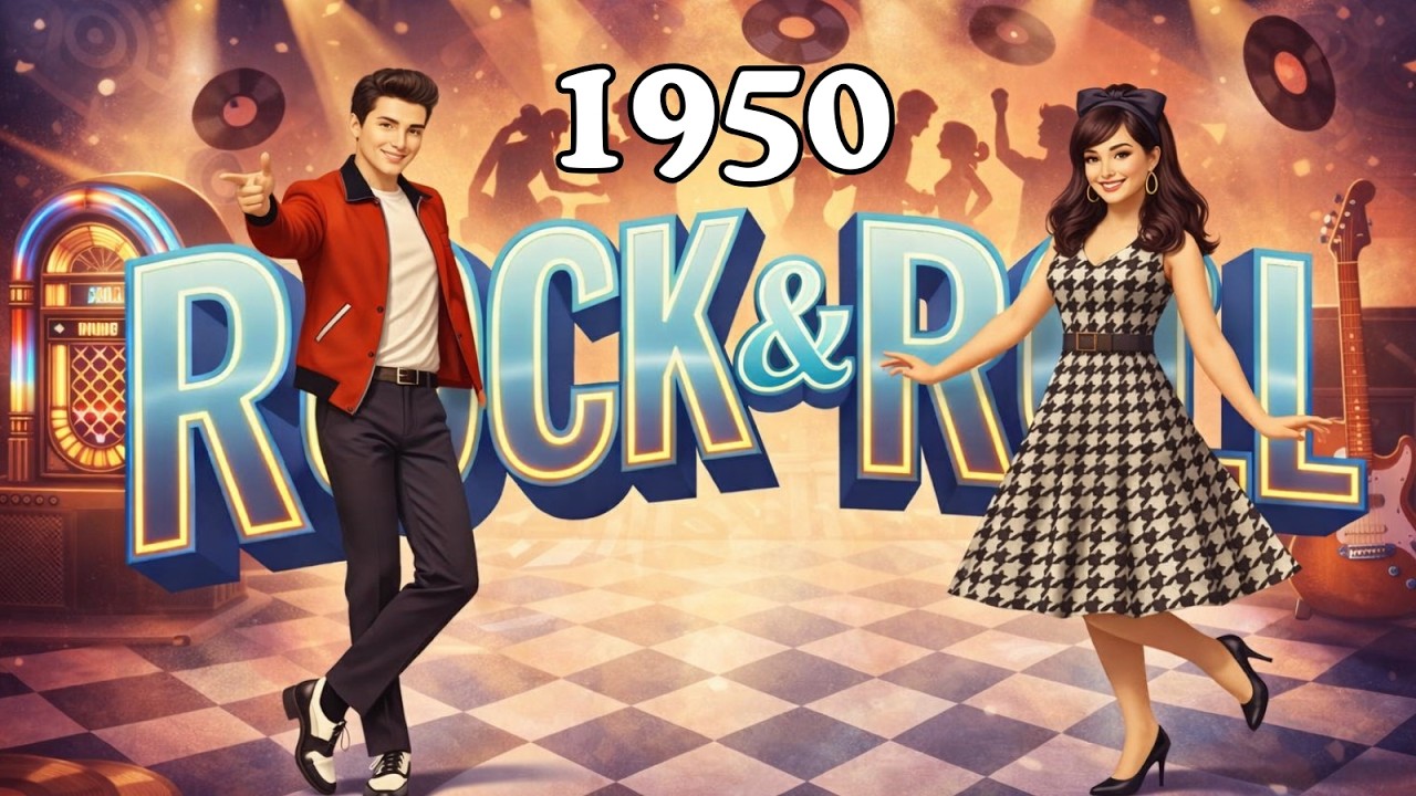 50s Rock & Roll】Rhythm Through the Night! Vintage Dance Playlist