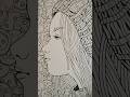 abstract girl #art #girlsketch #artoftheday #abstract #viral #arttherapy #ttendingshort