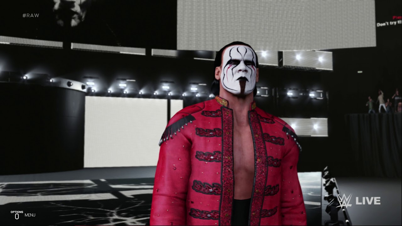 WWE 2K19 Sting Entrance (PS4/Xbox One/PC)