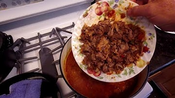 Snapping Turtle Sauce Piquante catch, clean and cook