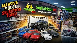 Local hobby shop model inventory tour 