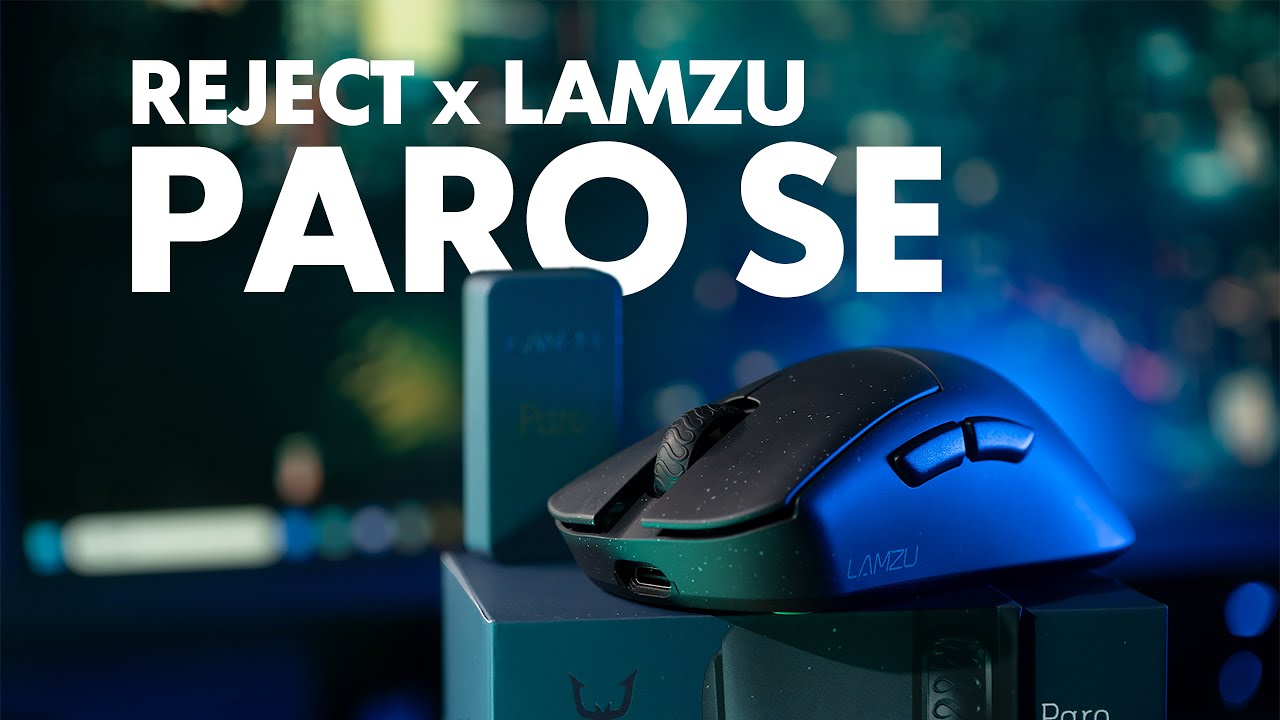 マウス・トラックボール LAMZU PARO REJECT EDITION LAMZU X REJECT PARO REJECT SPECIAL EDITION