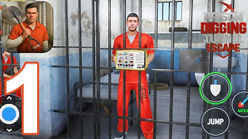 Prison Digging Tunnel Escape Walkthrough Part 1 (iOS, Android)