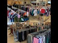 One week processing clothing at the interfaith works clothing center
