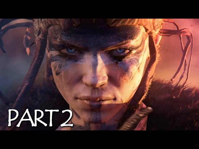 HELLBLADE Senua's Sacrifice - Gameplay Walkthrough Part 2 - Surt Boss Fight  (PS4 PRO) 