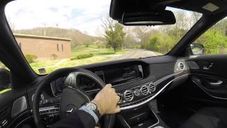 2015 Mercedes S63 AMG POV Test Drive