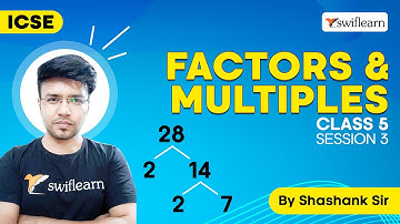 Factors & Multiples | Common Factors & Multiples | ICSE Class 5 Maths | Session 3 - Swiflearn