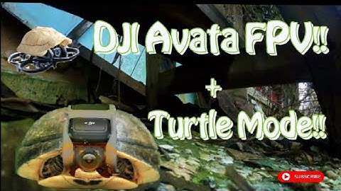 DJI Avata FPV Crash- Use of Turtle Mode