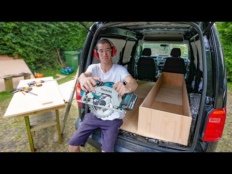Converting a van into a camper - Learning how to use power tools