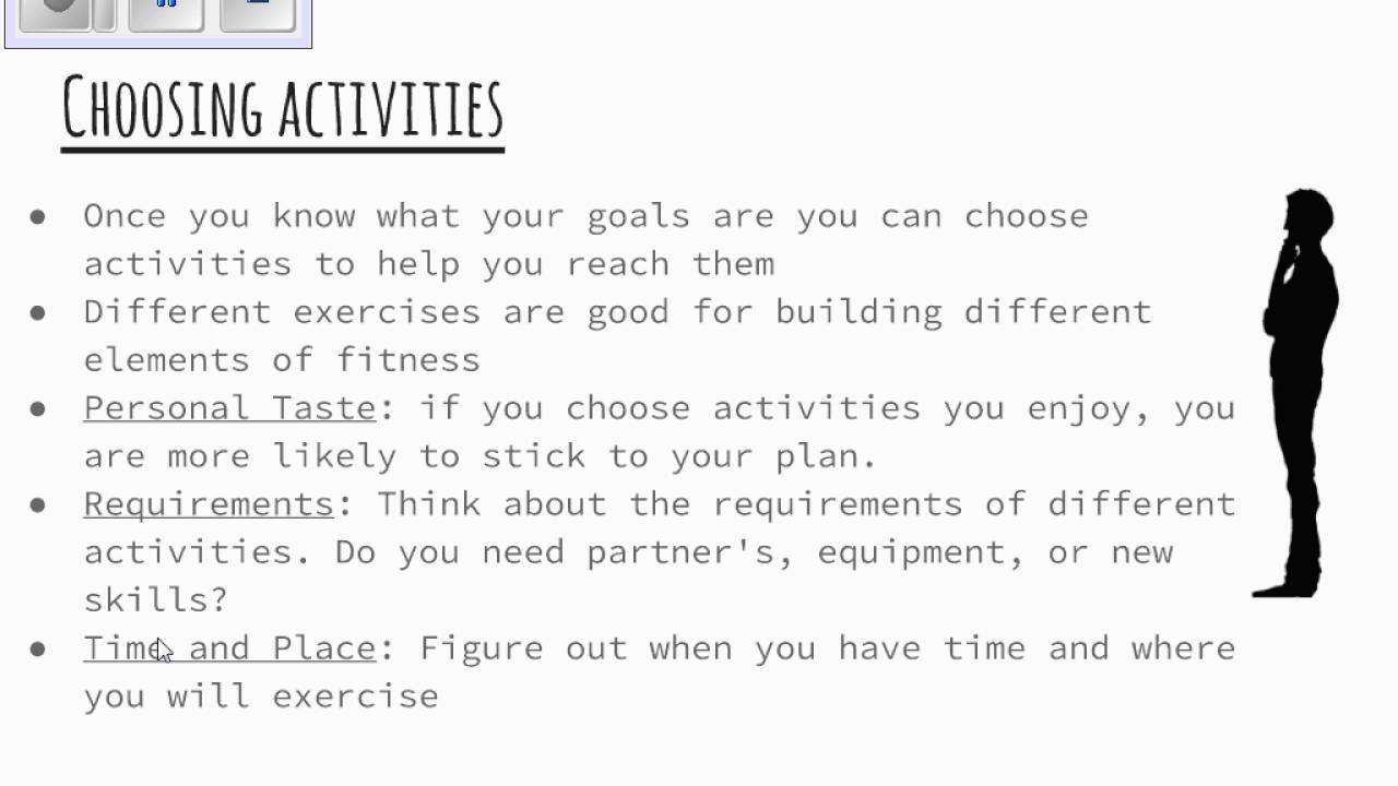 7th grade fitness video lesson 2 creating a fitness plan youtube how to create a fitness plan