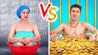 Download Rich Jail Vs Broke Jail || Funny Situations At Home Prison! Diy Sneaking Food Id Video MP3 Rich Jail Vs Broke Jail || Funny Situations At Home Prison! Diy Sneaking Food Id