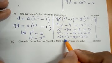 KCSE 2019 - SEQUENCES AND SERIES - 10 MARKS