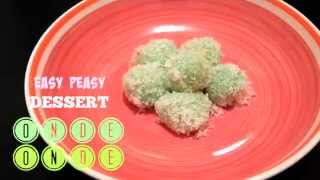 Easy Peasy Dessert - ONDE-ONDE