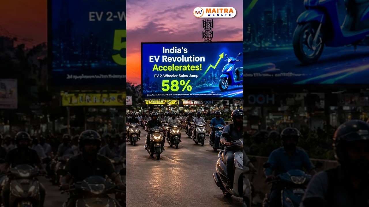 India's EV Revolution Accelerates! EV 2-Wheeler Sales Jump 58%