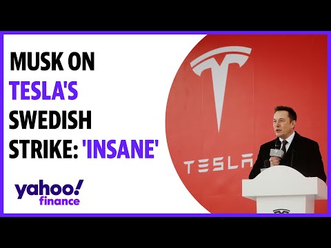 Tesla: pressures mount amid strike in sweden and pressure wars