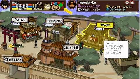 Ninja saga open recruitement for clan