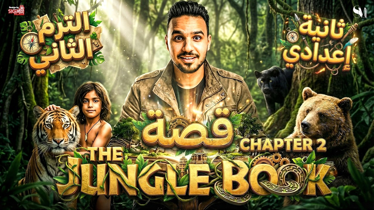 قصة تانية اعدادى | the Jungle Book | شرح وحل على chapter 2 كله