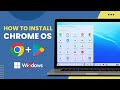 Install chromeos on pc with google play store intel  amd