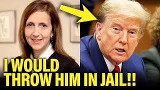 Former NY Judge Says Trump SHOULD BE IN JAIL for This…