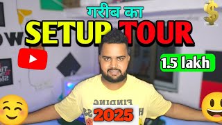 Setup tour 😄 1.5 lakh l My setup tour l best setup tour 2025 l youtube setup 