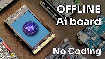 Offline AI development board without any coding | Unihiker K10 based on ESP32