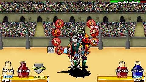 Swords and Sandals 2 Skipping 6 turns