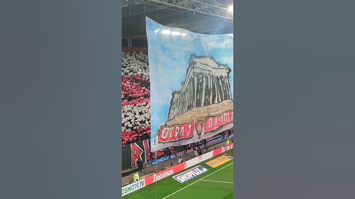 CHOREO OLYMPIACOS FANS AGAINTS PANATHINAIKOS || OLYMPIACOS VS PANATHINAIKOS 25.02.2023