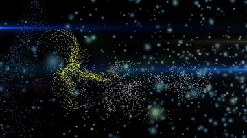 TRAPCODE FORM "PROTOCALL"LOGO STINGER WITH PARTICLES OPTICAL FLARES