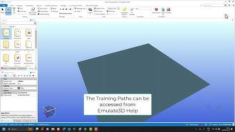 Emulate3D Training Paths