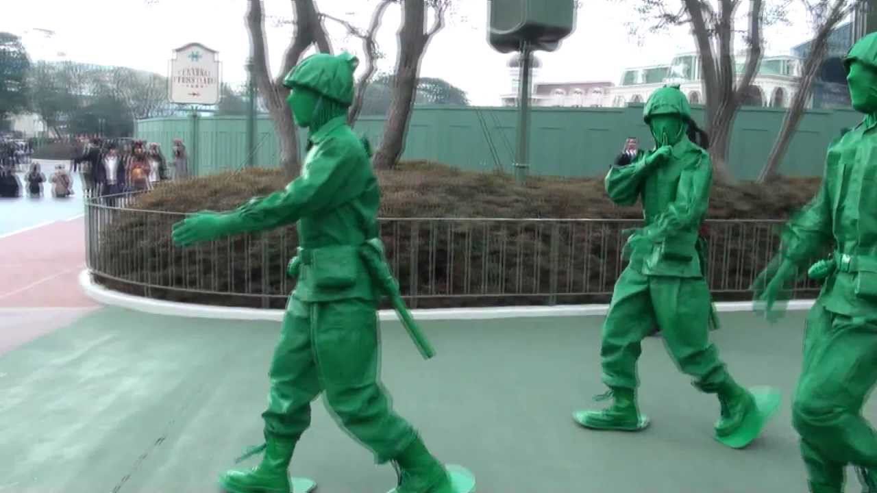 グリーン アーミーメン行進 東京ディズニーランド Youtube