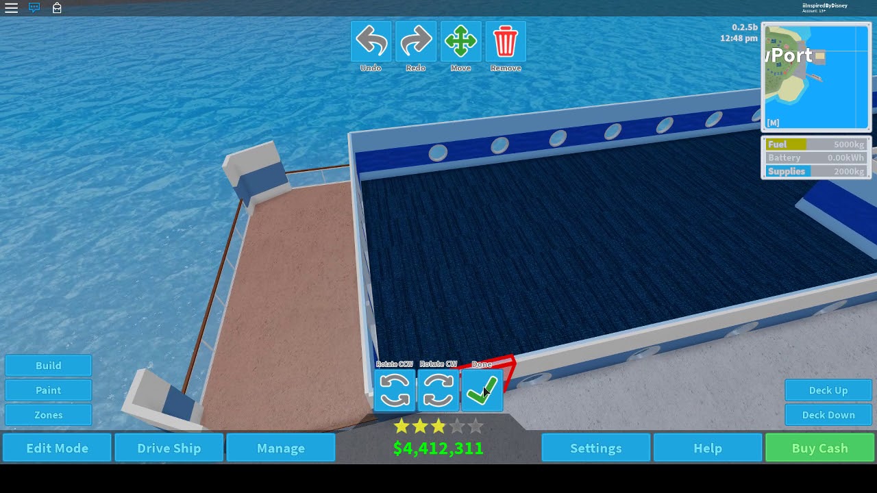 New Heron Class Tutorial Cruise Ship Tycoon Beta Youtube - i built the titanic in roblox cruise ship tycoon youtube