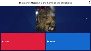 Star wars Kahoot