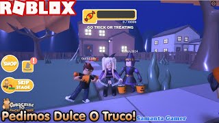 Roblox Pedimos Dulce O Truco Y Nos Enfrentamos Con Una Casa Embrujada! 