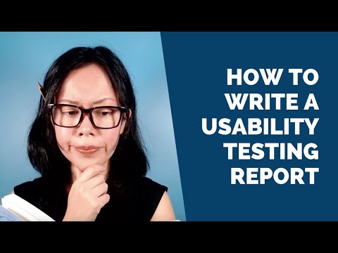ვიდეო: როგორ წერთ გამოყენებადობის ტესტს?