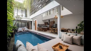 Sewa Villa Modern 3 Kamar Tidur di Canggu Bali - BVI29152