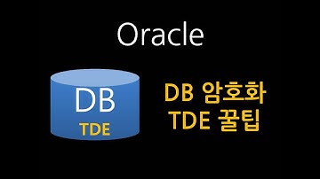 Oracle(보안) TDE 암호화 설정(내 DB는 내가 지킨다!)