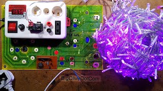exploring a "500" LED eBay light string (with schematic)